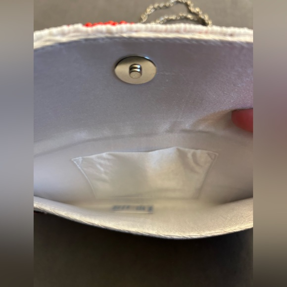 NWT! Cherry & Strawberry Beaded Clutch - Picture 4 of 7